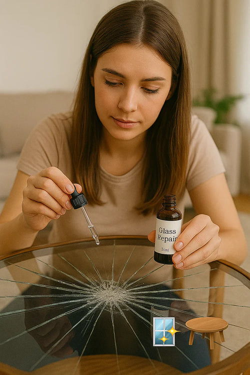 GlassFix Premium Serum – Advanced Windshield Crack Repair Kit (Buy 1 & Get 1 Free)