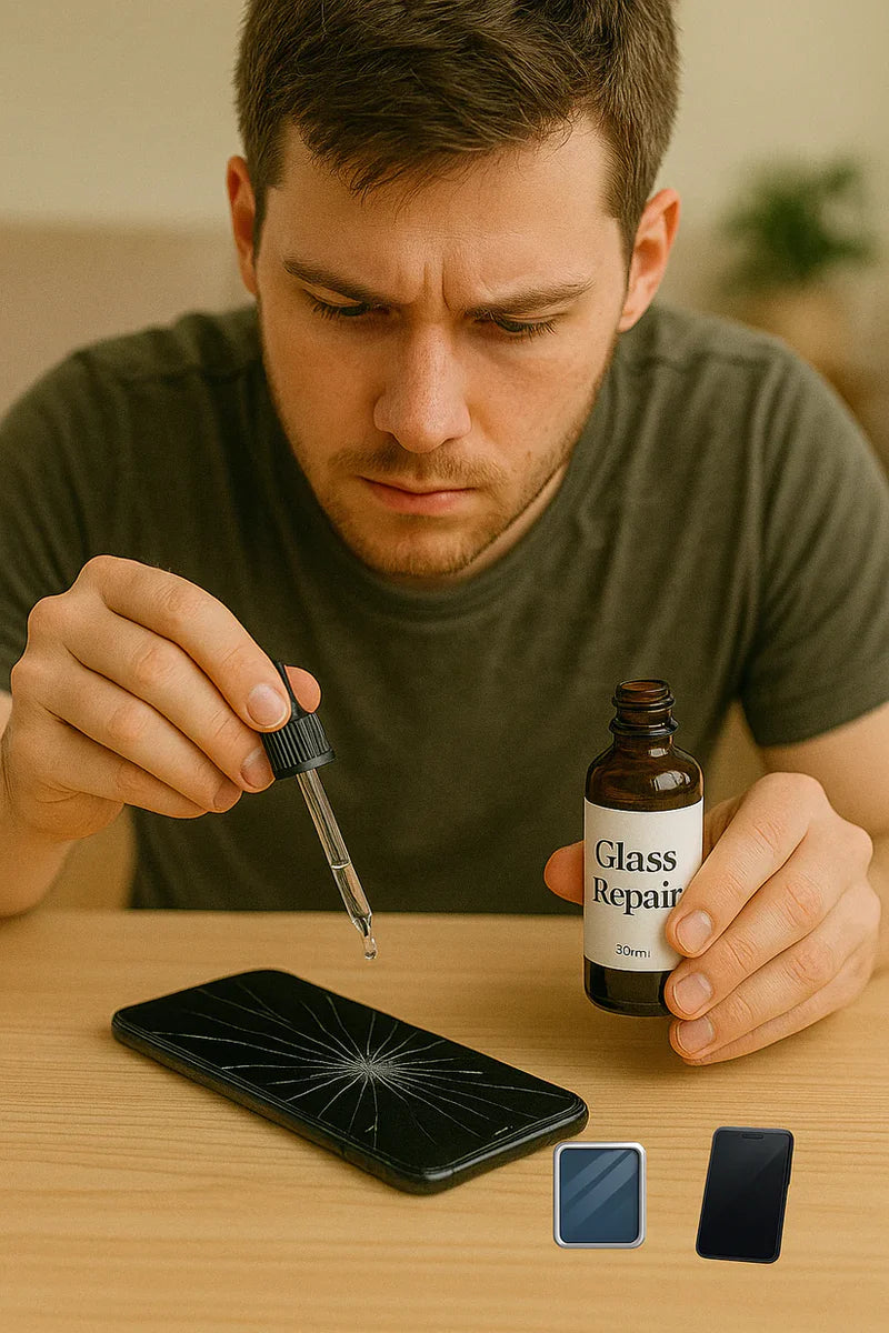 GlassFix Premium Serum – Advanced Windshield Crack Repair Kit (Buy 1 & Get 1 Free)