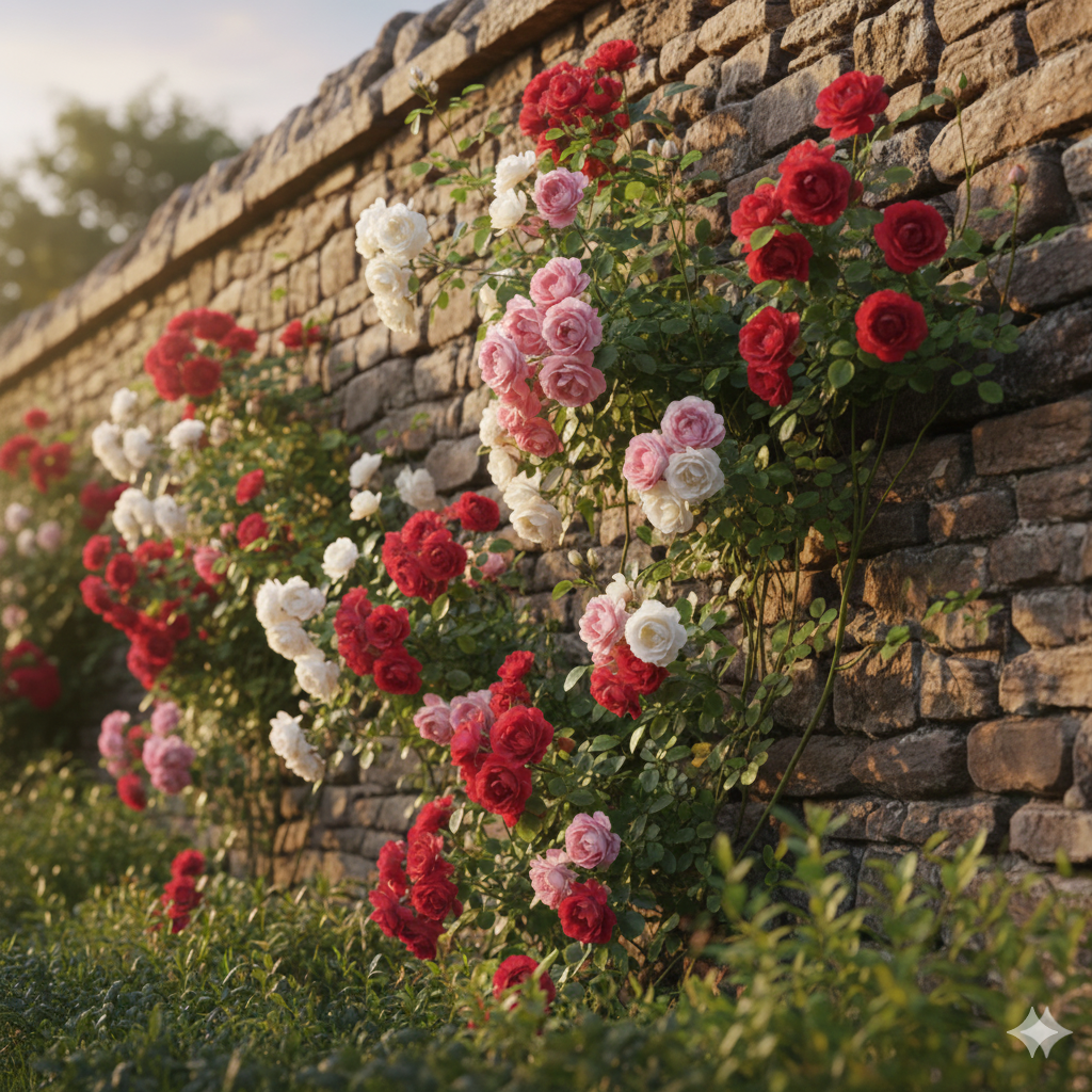 Classic Heirloom Climbing Roses – Premium Perennial Flower Seeds