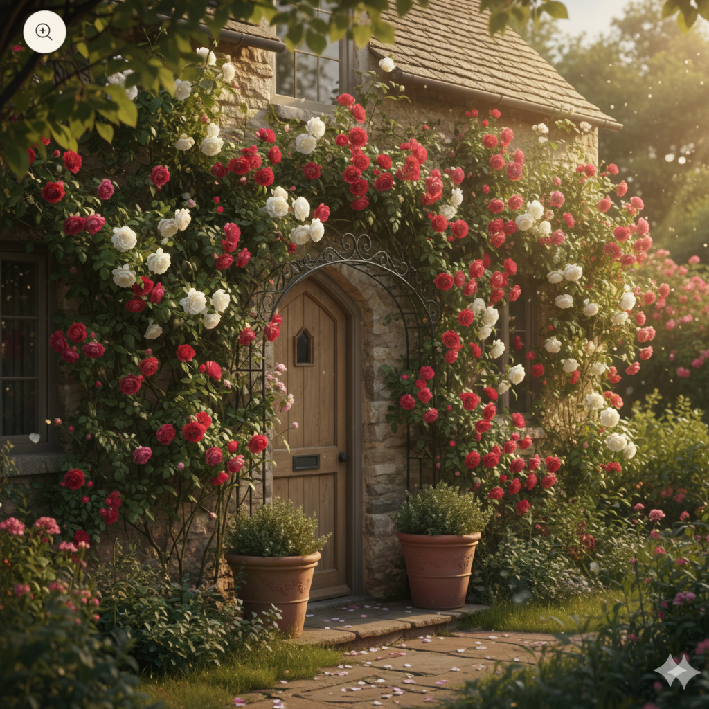 Classic Heirloom Climbing Roses – Premium Perennial Flower Seeds